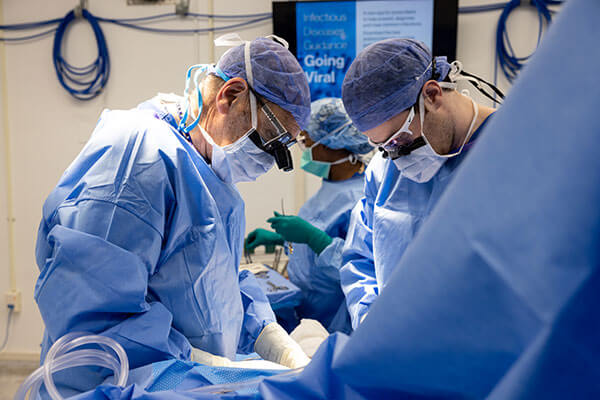 high tech vascular operating suite